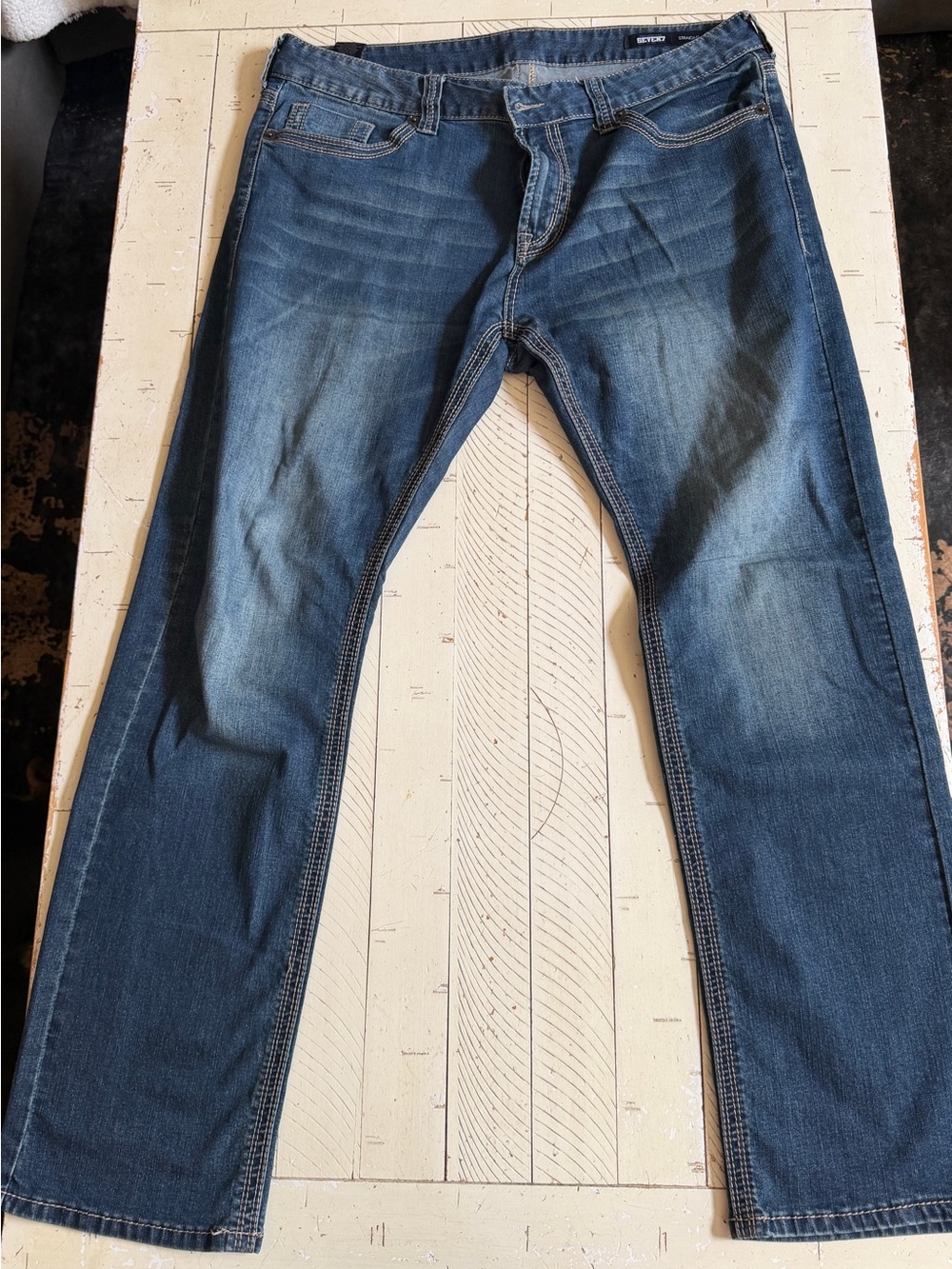 Seven7 Men's Straight Fit Jeans